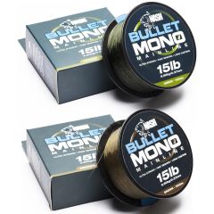 Nash Bullet Mono Mainline 0.33mm Green 1000m Sazan Misinası