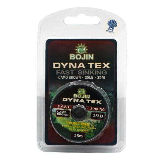 DFT Bojin Dynatex Hızlı Batan 25 Lb 25m Camo Brown Rig İpi