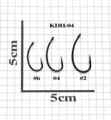 Kudos Curve Shank Sazan İğnesi (10 Adet)