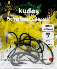 Kudos Curve Shank Sazan İğnesi (10 Adet)