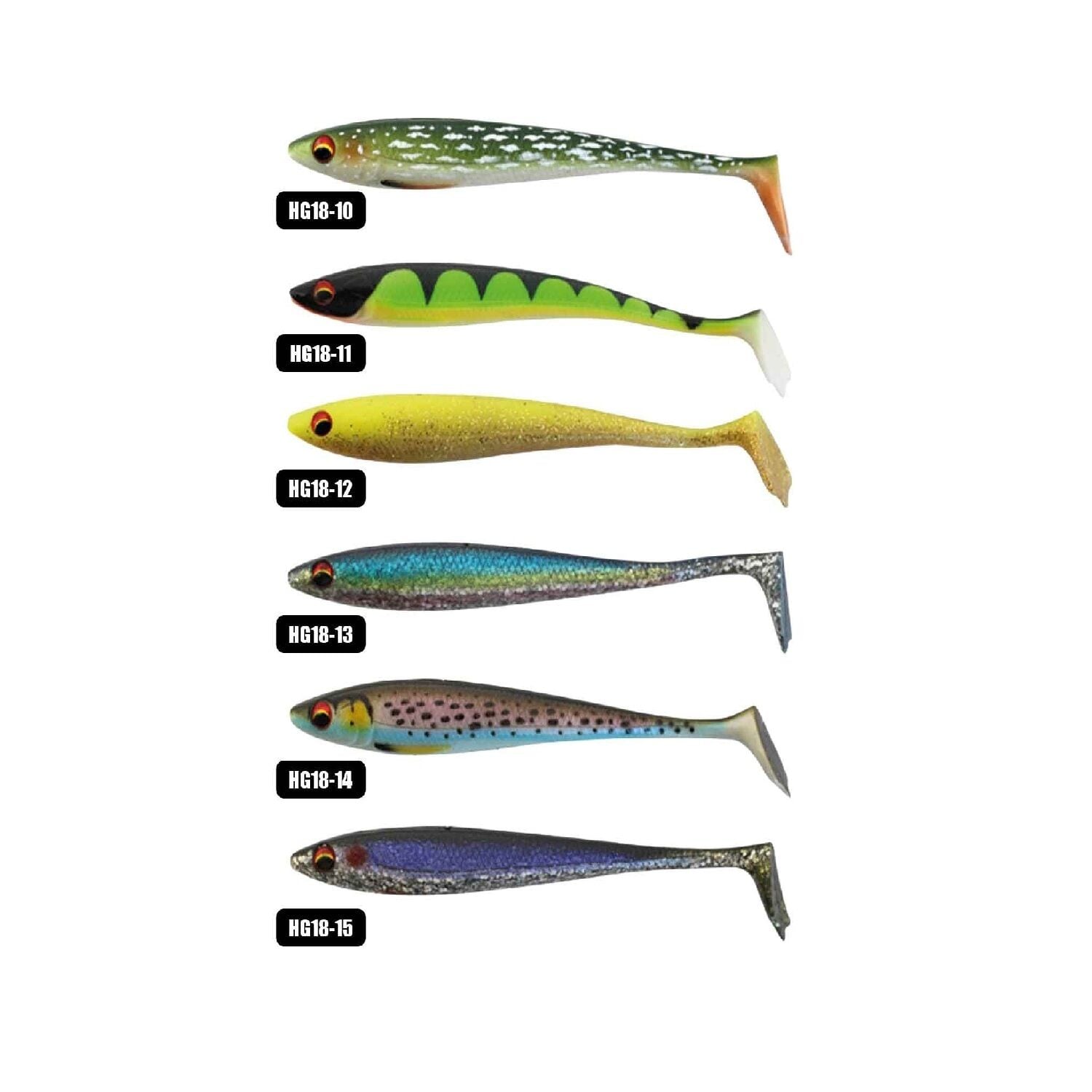Effe Sasi HG18 Duckfin Shad 13cm 13gr Silikon Yem
