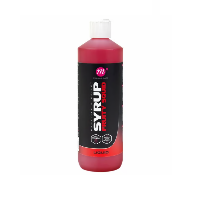 Mainline Particle & Pellet Syrup Fruity Squid 500ml Meyveli Kalamar Sazan Atraktör
