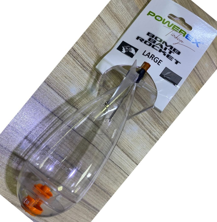 Powerex Büyük Boy Şeffaf Oval Model Yemleme Roketi