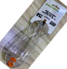 Powerex Büyük Boy Şeffaf Oval Model Yemleme Roketi