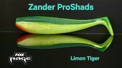 Fox Rage Zander Pro Shad 18cm UV Limon Tiger