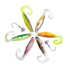 Berkley Sick Curl 12cm Orak Kuyruk Silikon Yem Perch