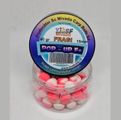 Mivado Carp Baits Pop-up F+Vibes (40g) 15mm Fragi Çift Renk Pop UP