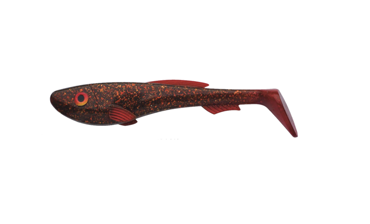 Abu Garcia Beast Paddle Tail 17cm 55g Lava Motoroil