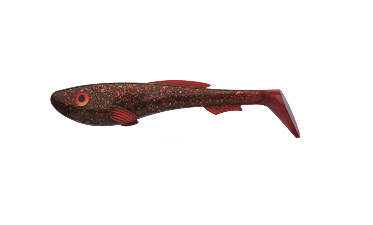 Abu Garcia Beast Paddle Tail 17cm 55g Lava Motoroil