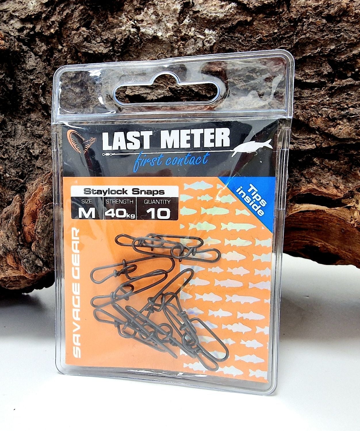 Savage Gear Staylock Snap M #3 40kg 10 adet