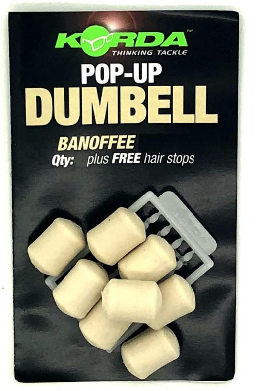 Korda Pop-Up Dumbell 8mm Banoffee Yüzen Sazan Yemi