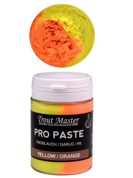 Spro TM Pro Paste Garlic Sarımsak Fluo Sarı-Turuncu 60 g Alabalık Yemi