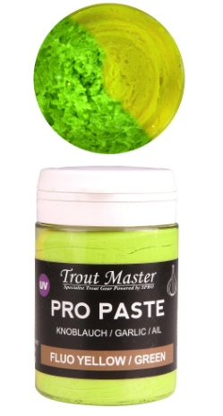 Spro TM Pro Paste Garlic Sarımsak Fluo Sarı-Yeşil 60 g Alabalık Hamuru