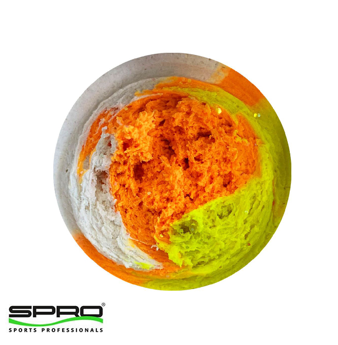 Spro TM Pro Paste Cheese (Peynir) Sunrise Fluo Yeşil Turuncu Krem 60 g Alabalık Hamuru