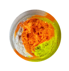 Spro TM Pro Paste Cheese (Peynir) Sunrise Fluo Yeşil Turuncu Krem 60 g Alabalık Hamuru