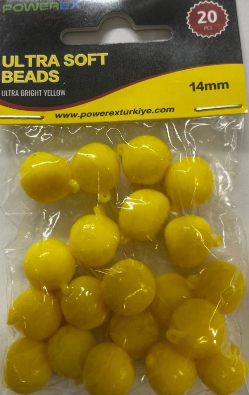 Powerex 14mm Ultra Parlak Sarı Yüzen Mısır Sazan Yemi