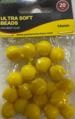 Powerex 14mm Ultra Parlak Sarı Yüzen Mısır Sazan Yemi
