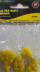 Powerex 8mm Ultra Parlak Sarı Yüzen Mısır Sazan Yemi
