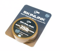 Nash Skinlink Matt Coated 35Lb-10Mt Gravel-Brown Çakıl-Kahve Mat Kaplamalı Rig ipi