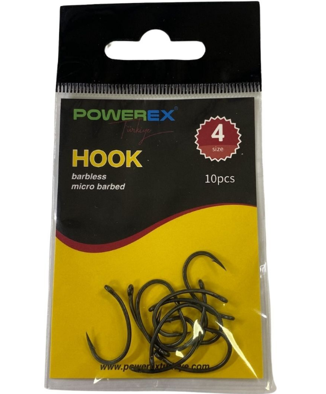 Powerex G-Carp Super 4 No 10lu Sazan İğnesi