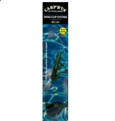 Carp'R'Us Snag Clip System Clearwater 92cm 30lb 13,6kg Leader