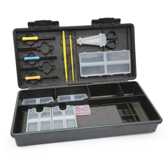 Korum Maxi Fishing Rig Manager Fully Loaded Tacke Box Organizer Kutu