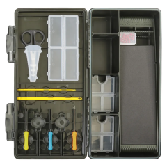 Korum Maxi Fishing Rig Manager Fully Loaded Tacke Box Organizer Kutu
