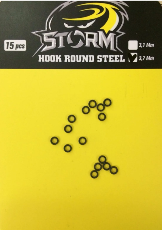 Storm Hook Round Steel Rig Halkası 3,7mm