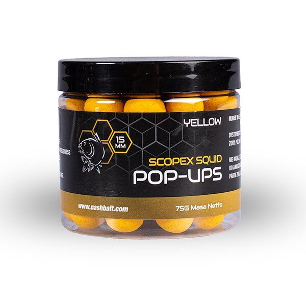 Nash Scopex Squid Yellow Sarı Pop Up 15mm