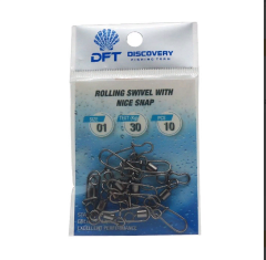 DFT Klipsli Bilyeli Rapala Klipsi Krom Nikel No 1  1/10