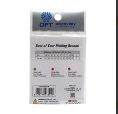 DFT Klipsli Bilyeli Rapala Klipsi Krom Nikel No 1/0  /10