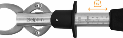 Delpin Clamper 25cm Fish Gripper With Scale 15kg Tartlı Balık Tutucu