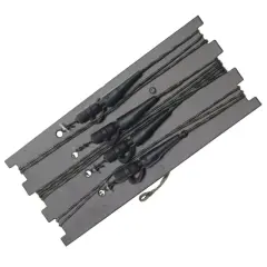 Pro FL 4 x Hybrit Lead Clips Leadcore Leaders