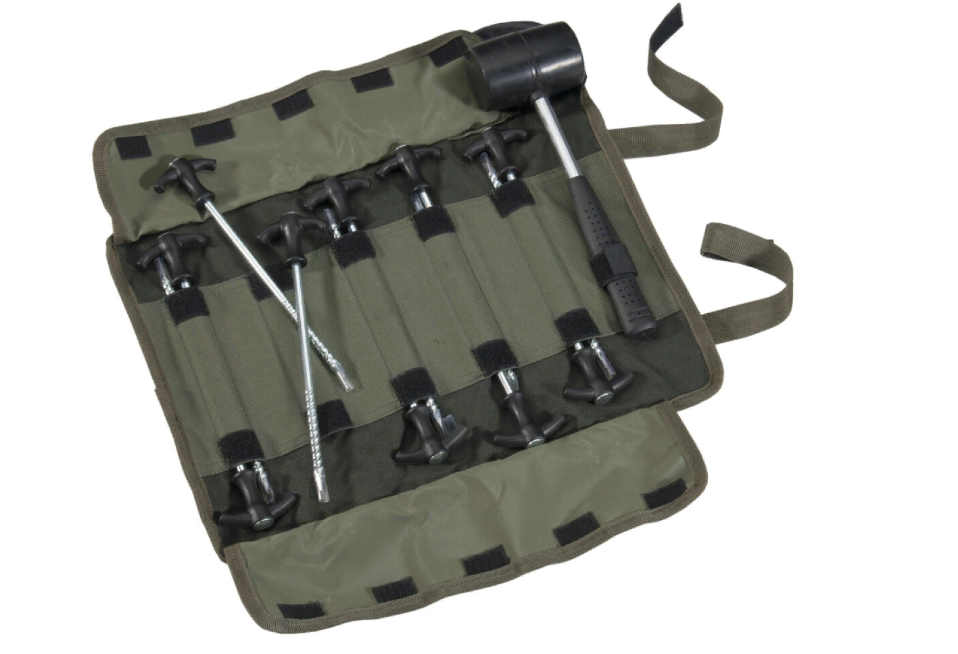 Mivardi Bivvi Peg Set + Hammer-Sazan Çadırı Kazık Takımı