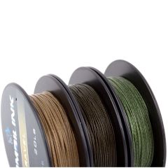Nash Skinlink Matt Coated Gravel-Brown 25lb-10mt Çakıl-Kahve Mat Kaplamalı Rig İpi