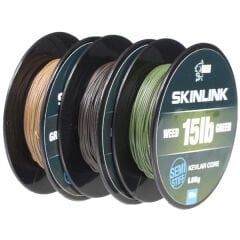 Nash Skinlink Matt Coated Dark Silt 25lb-10mt Çamur Mat Kaplamalı Rig İpi