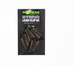 Korda Hybrid Lead Clip QC Swivel 8Adet