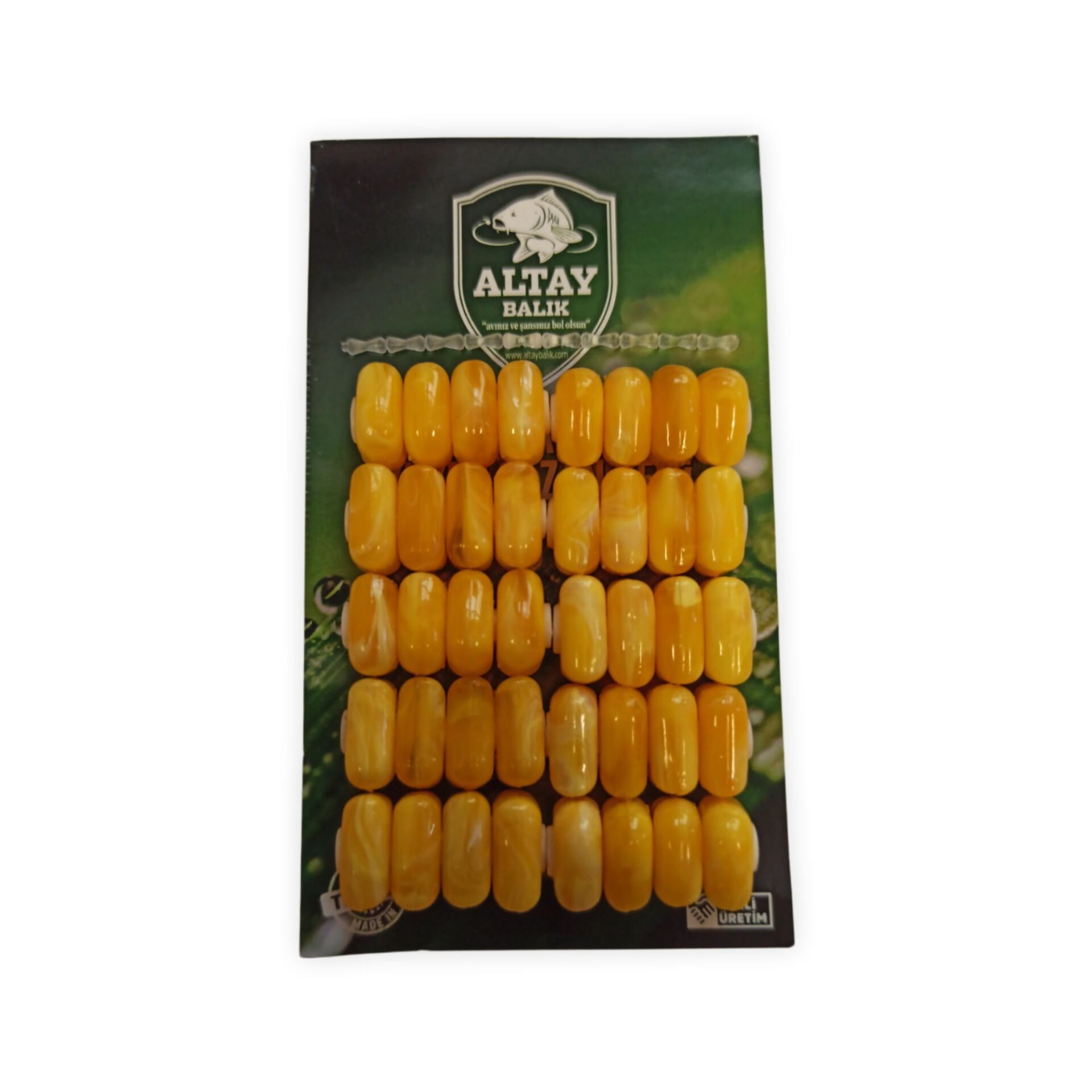 Altay Balık 4lü Mısır Yüzen Sazan Yemi Acık Sarı