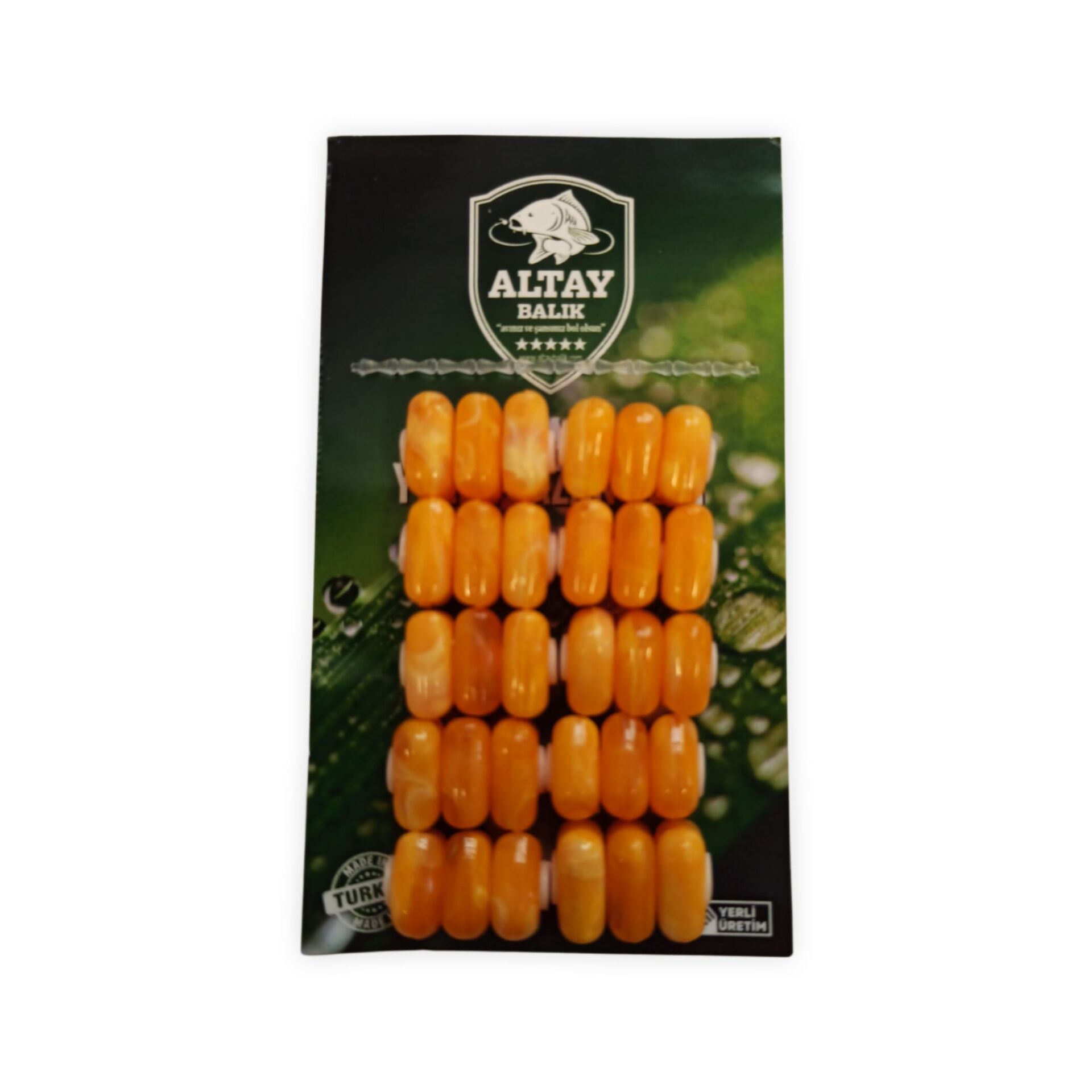 Altay Balık 3lü Mısır Yüzen Sazan Yemi Koyu Sarı