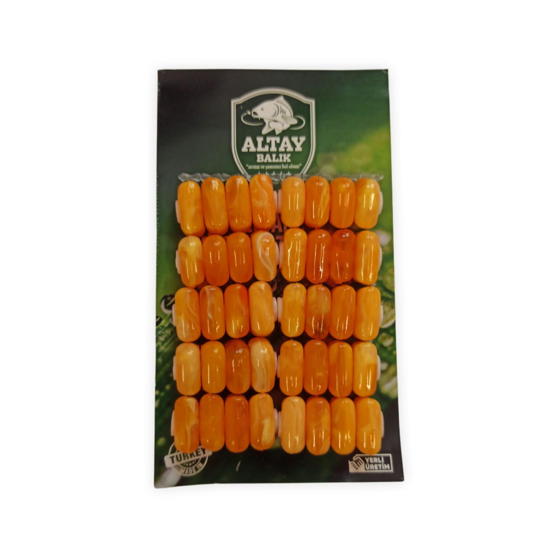 Altay Balık 4lü Mısır Yüzen Sazan Yemi Koyu Sarı