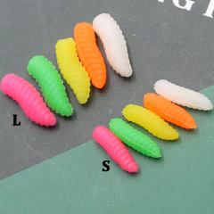 Rigtrip Carp Baits Pop Up Imitation Fluro Maggot 120 Adet Sazan Fluro Kurtçuk