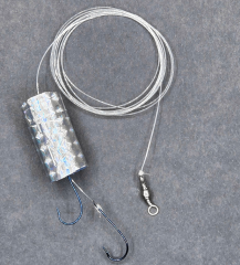 Çinekop Hazır Takım Fishack 2 İğneli Fırdöndülü Parlak Mantarlı  1 Adet