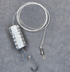 Çinekop Hazır Takım Fishack 2 İğneli Fırdöndülü Parlak Mantarlı  1 Adet