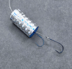 Çinekop Hazır Takım Fishack 2 İğneli Fırdöndülü Parlak Mantarlı  1 Adet