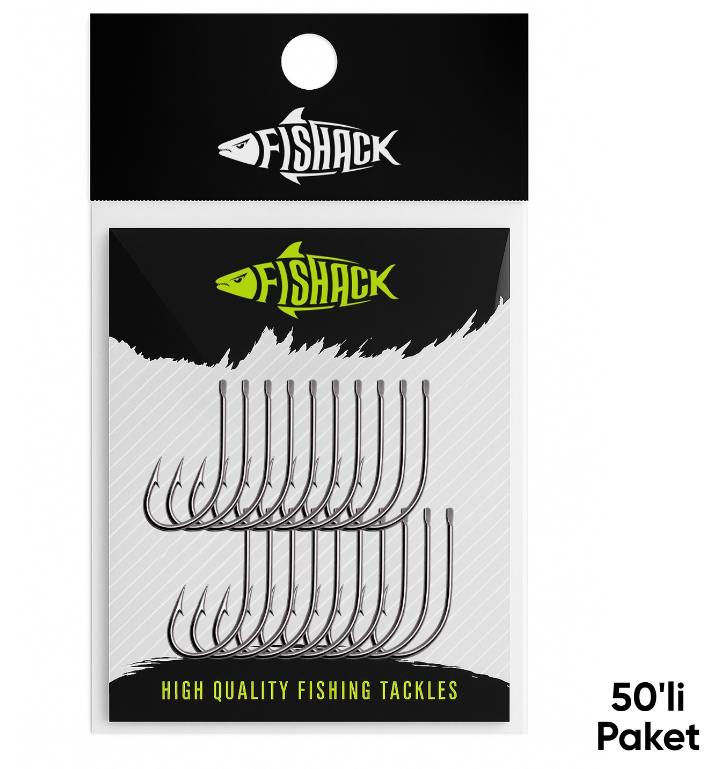 Olta İğnesi  Fishack 505 No 1 (50'li Paket)