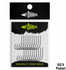 Olta İğnesi - Fishack 505 - No 2 (50'li Paket)