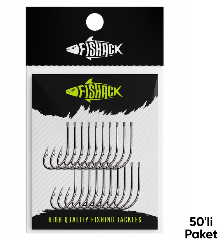 Olta İğnesi - Fishack 505 - No 4 (50'li Paket)