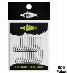 Olta İğnesi - Fishack 505 - No 4 (50'li Paket)