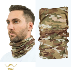 VAV BUFFO01 Boyunluk, Bileklik Bandana Kahverengi