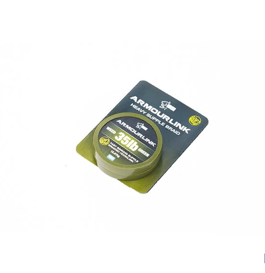 Nash Armourlink Weed 35lb 20 metre Green Heavy supple Braid Fast Sinking Hızlı Batan Rig İpi